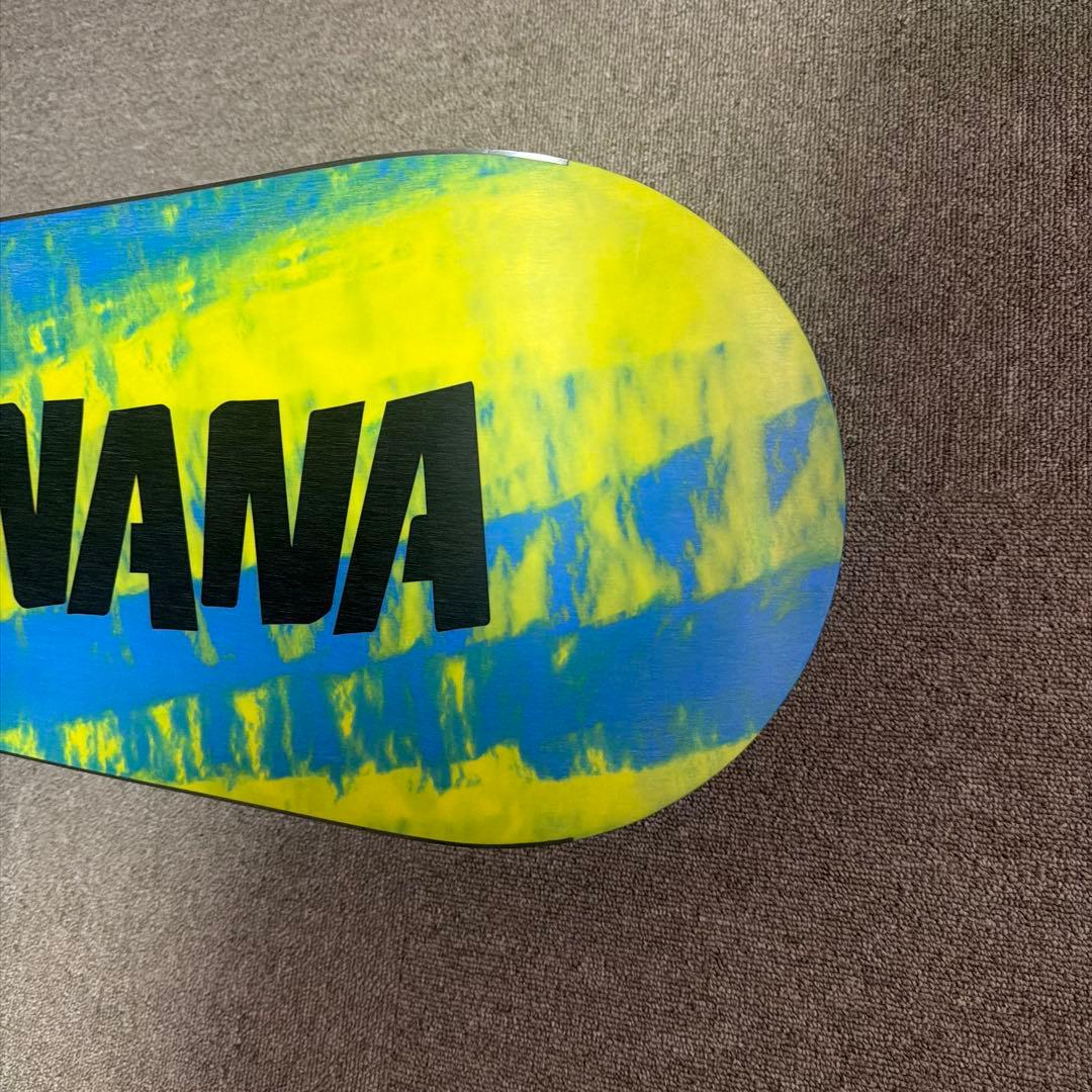 タケ【美品】 スケートバナナ　145cm FLUX ビンディング4点セット