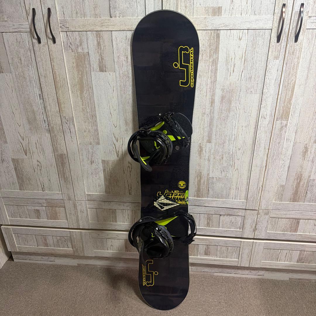 タケ【美品】 スケートバナナ　145cm FLUX ビンディング4点セット