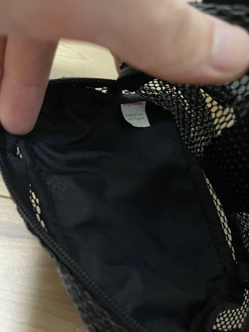 Supreme メッシュバッグ 黒