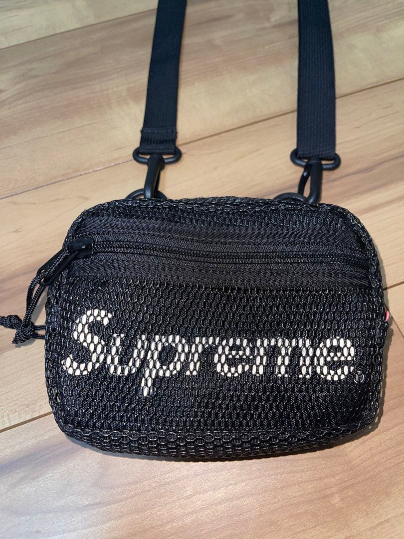 Supreme メッシュバッグ 黒