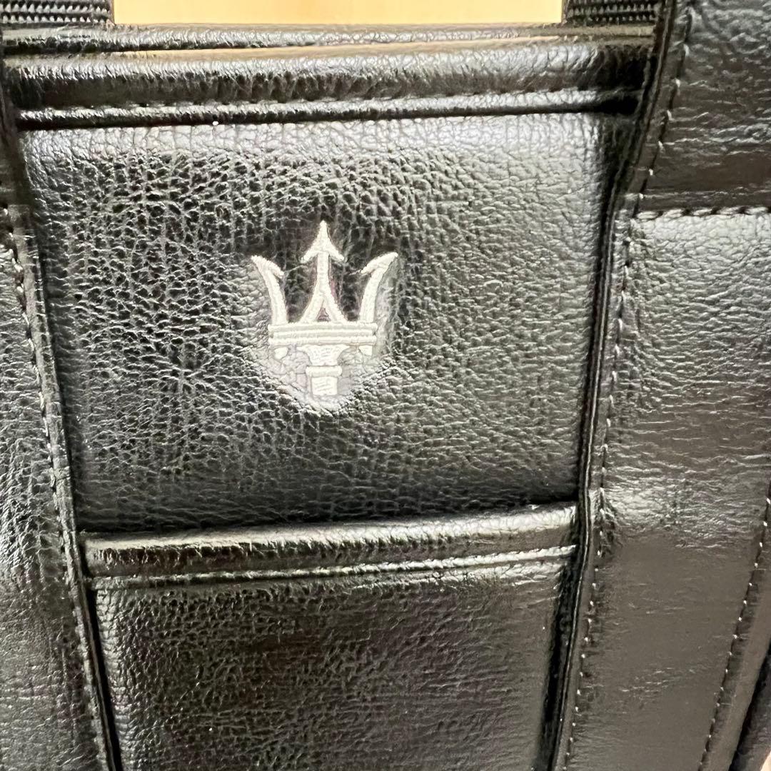 【美品】MASERATI マセラティ ミニトートバッグ　カートバッグ ノベルティ