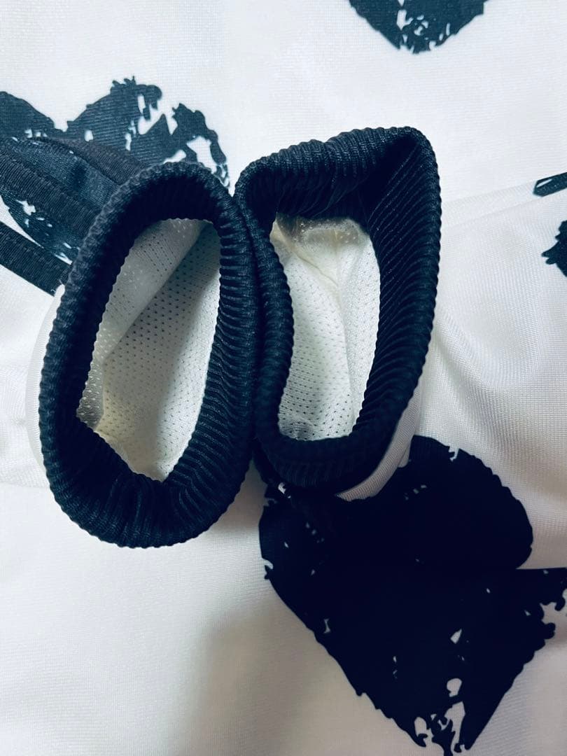 トレ刺繍ロゴ ハート トラック【美品】アディダス　ジャージ　黒　ブラック　L