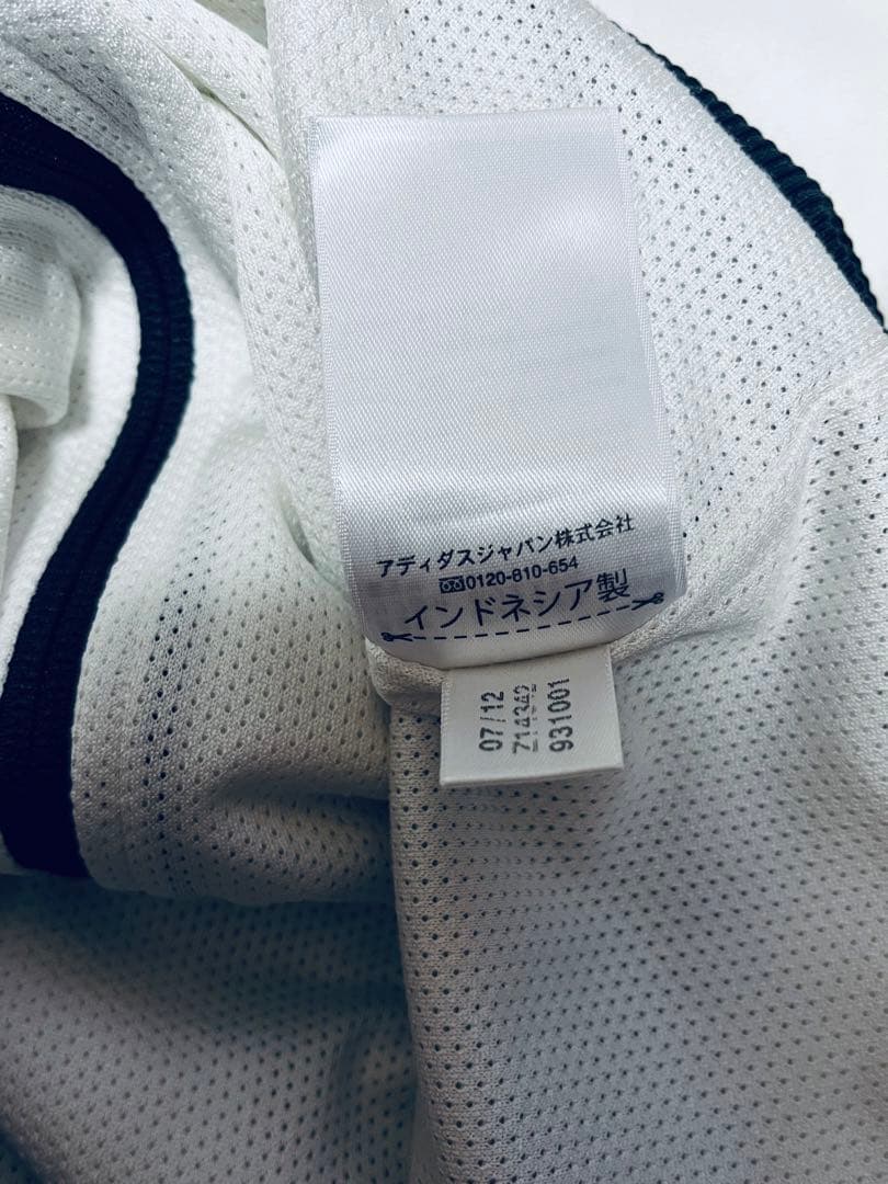 トレ刺繍ロゴ ハート トラック【美品】アディダス　ジャージ　黒　ブラック　L