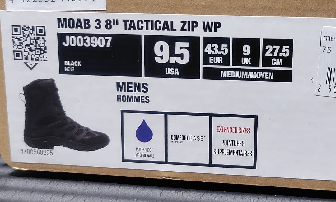 Merrell MOAB3 タクティカル8 WP