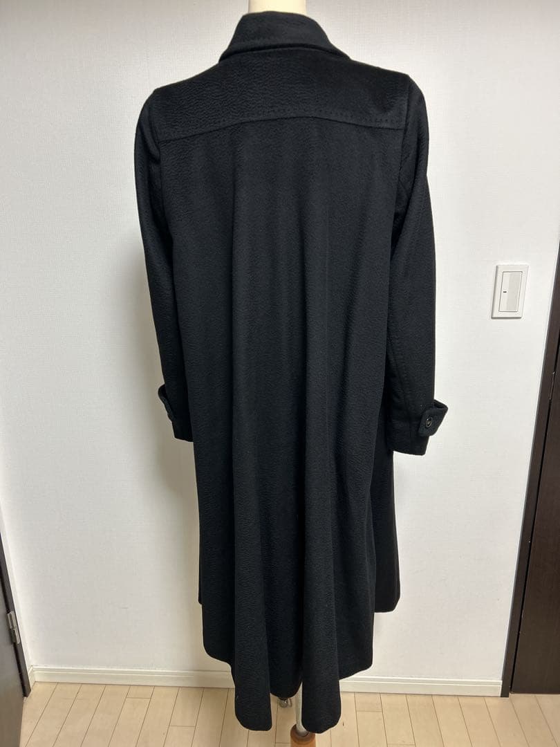Max Mara カシミヤ100% ロングコート　Aライン　白タグ　40