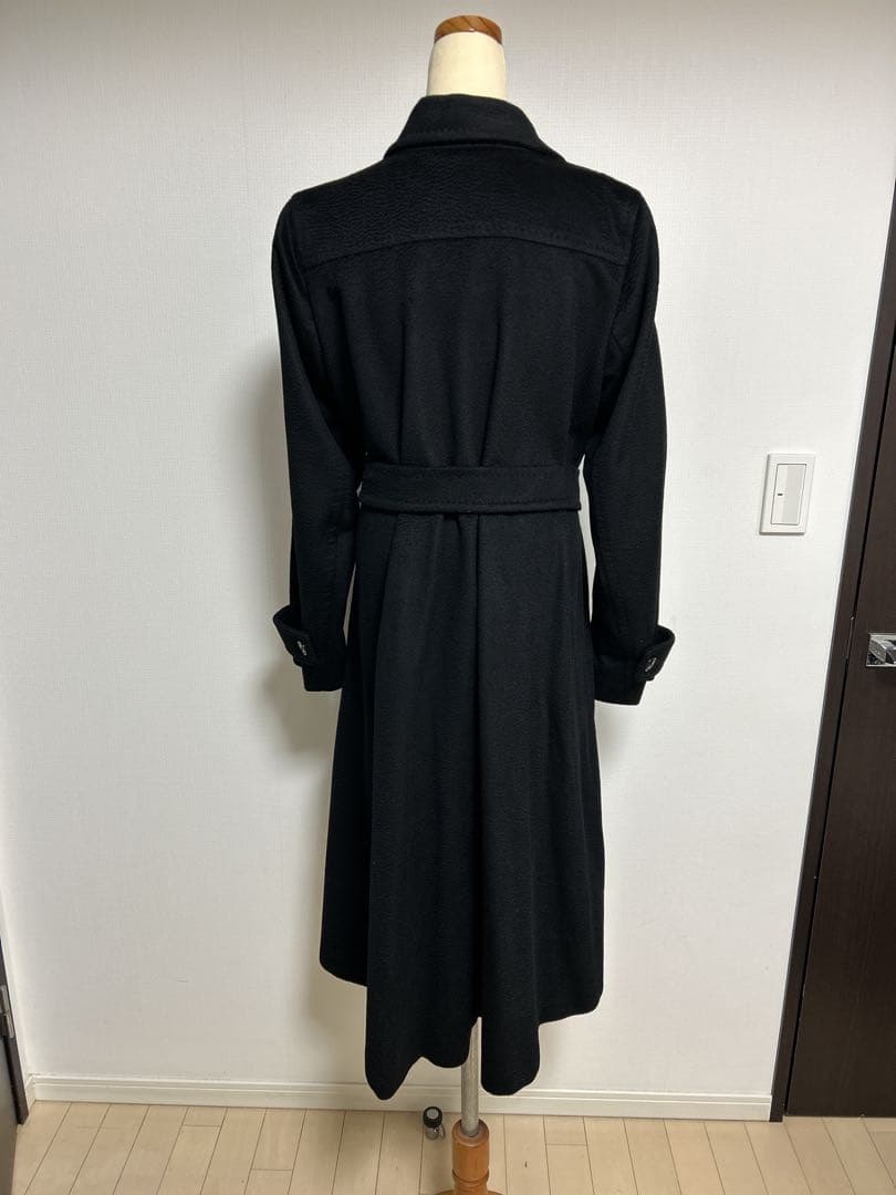 Max Mara カシミヤ100% ロングコート　Aライン　白タグ　40