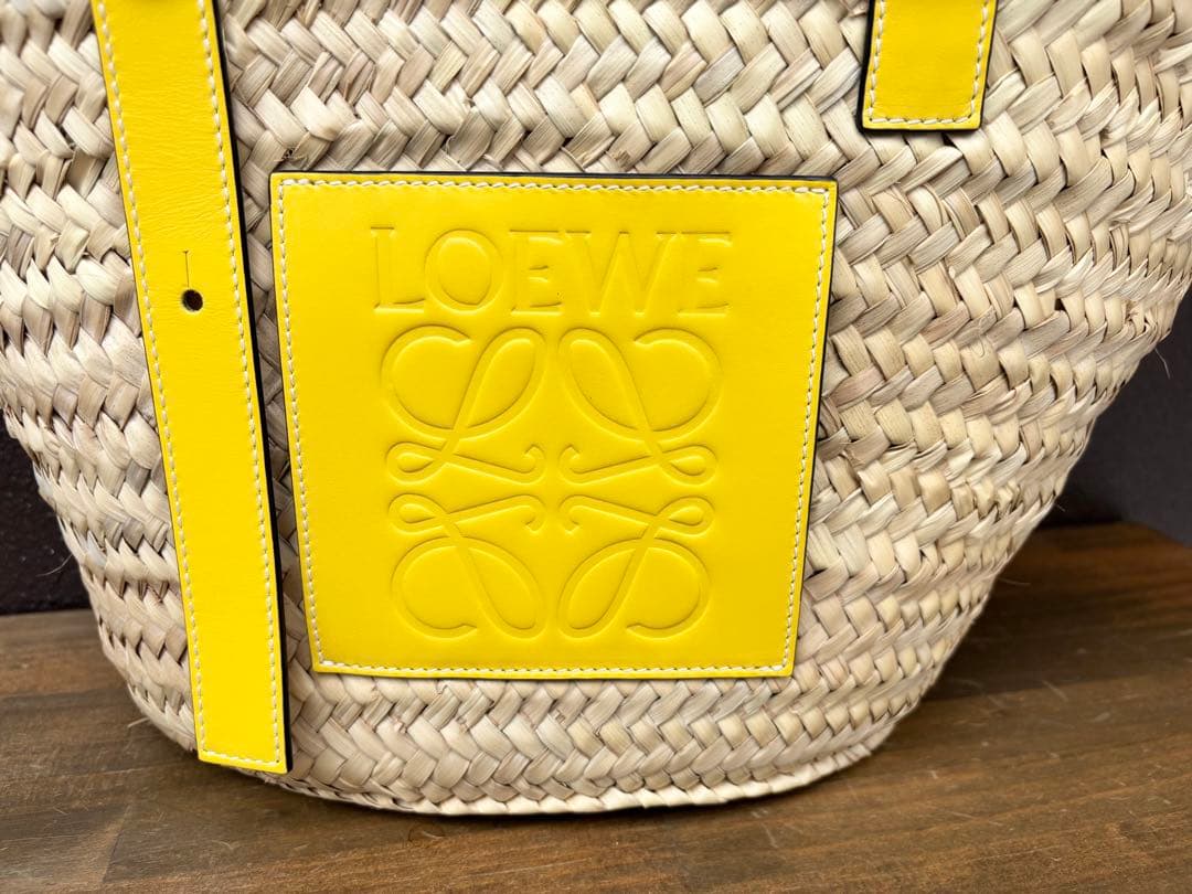 LOEWE ロエベ バスケットバッグ ミディアムサイズ カゴバッグ 最終値引き