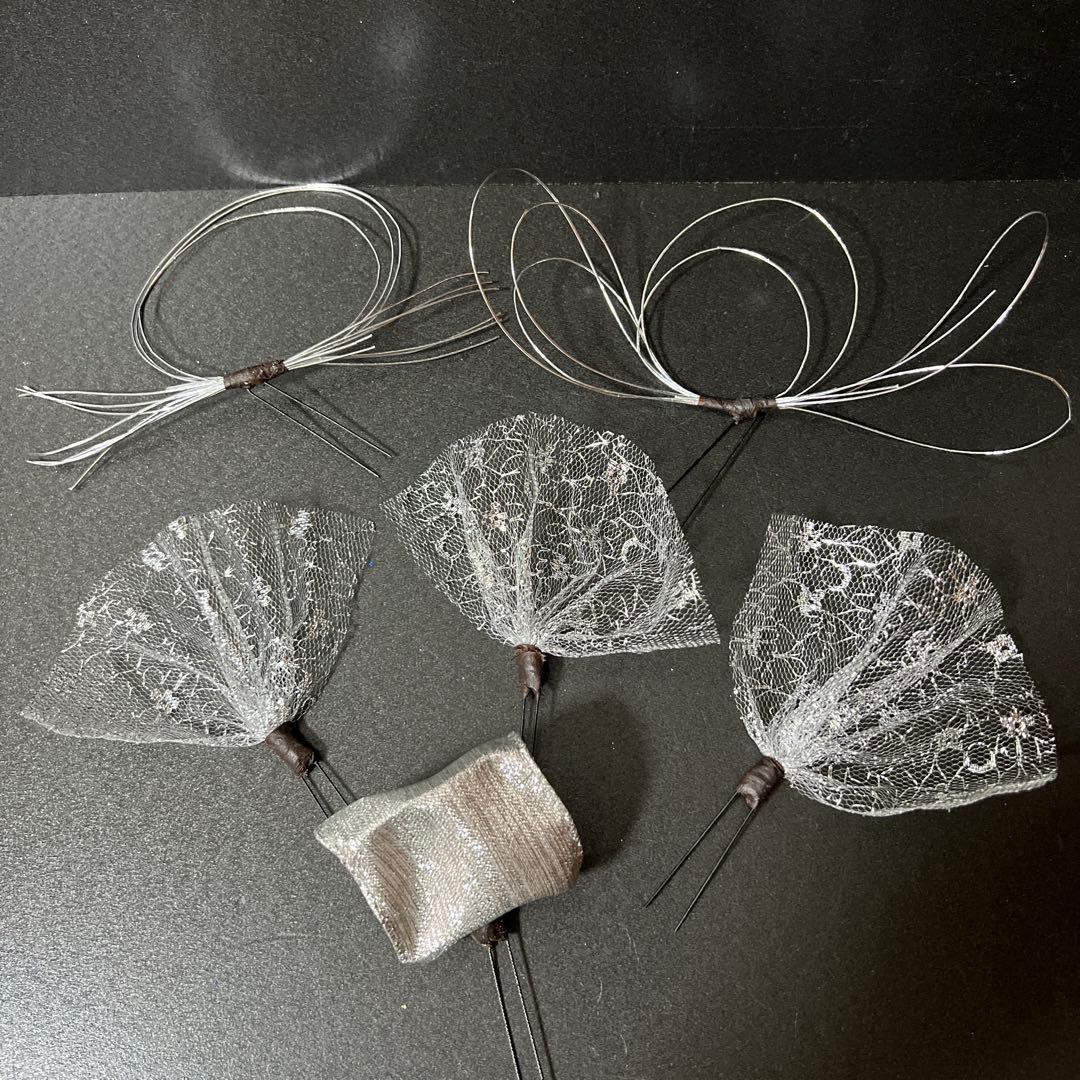 髪飾り・簪・成人式・結婚式・つまみ細工・豪華・ド派手・振袖・花魁・キラキラ・蝶