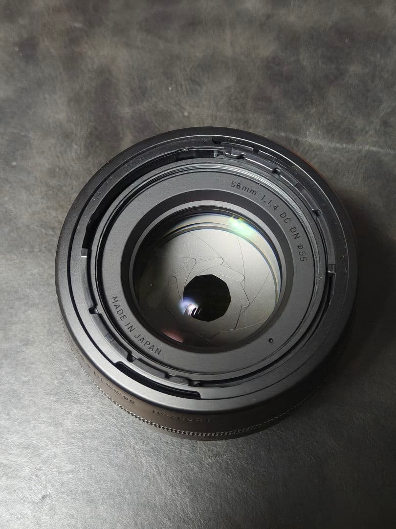 【hoccy】SIGMA 56mm f1.4 DC DN Xマウント