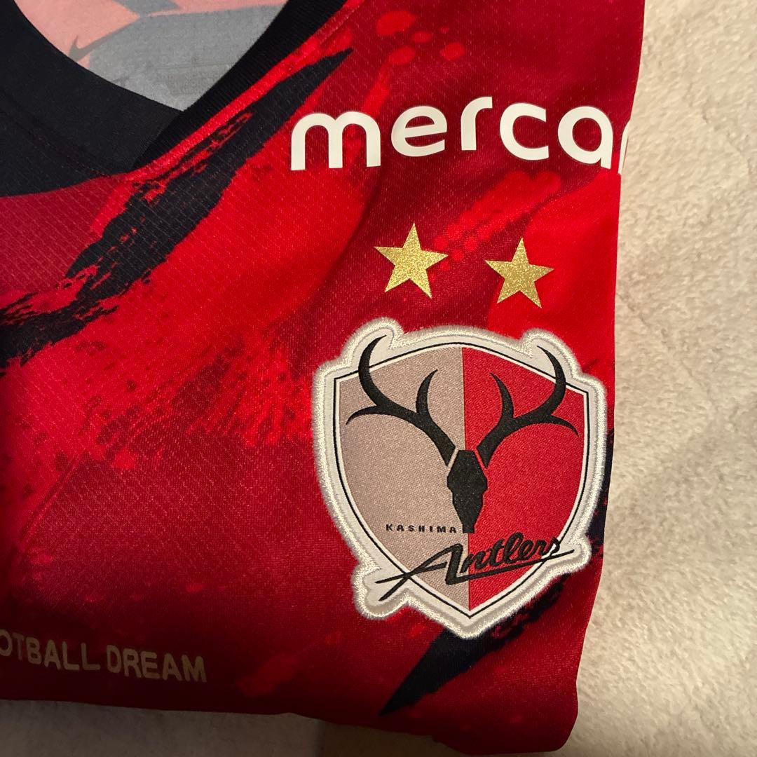 Antlers サッカーシャツ Lサイズ レッド