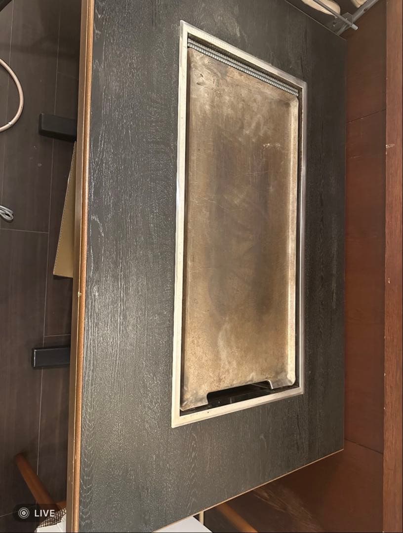 ツヤマ　鉄板テーブル LPガス用 TH-KS お好み焼き 業務用