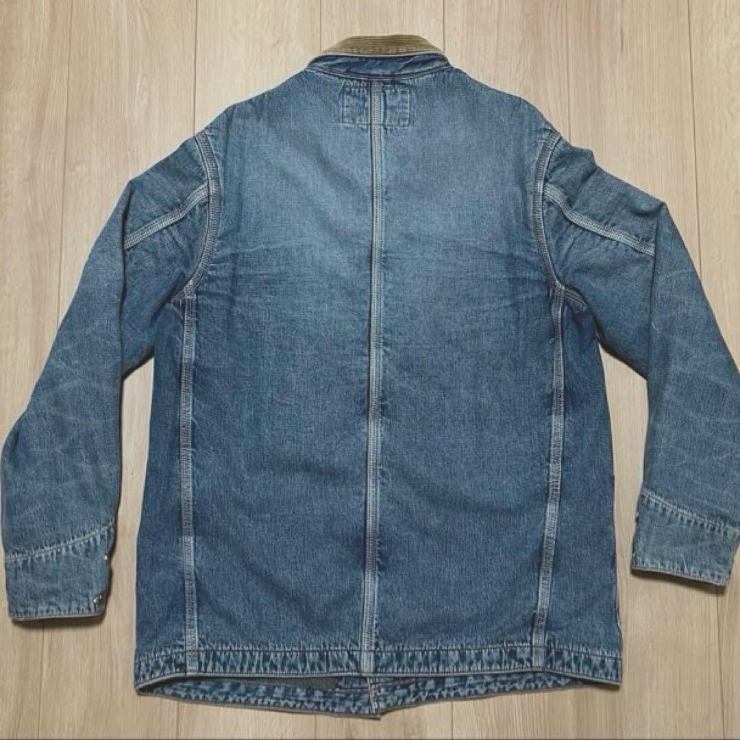 WAREHOUSE ブランケット付カバーオール ユーズド加工 サイズ38