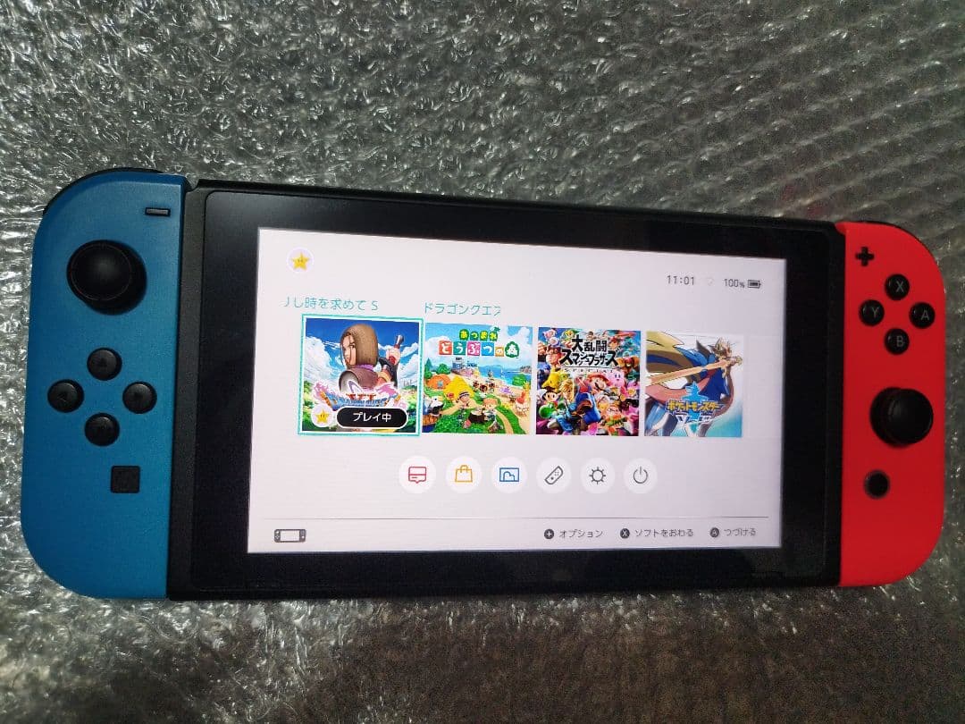 ニンテンドースイッチ　ゲーム付き！