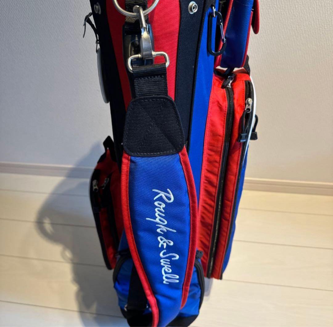 極美品‼️Rough & Swell キャディバッグ ヘッドカバーセット