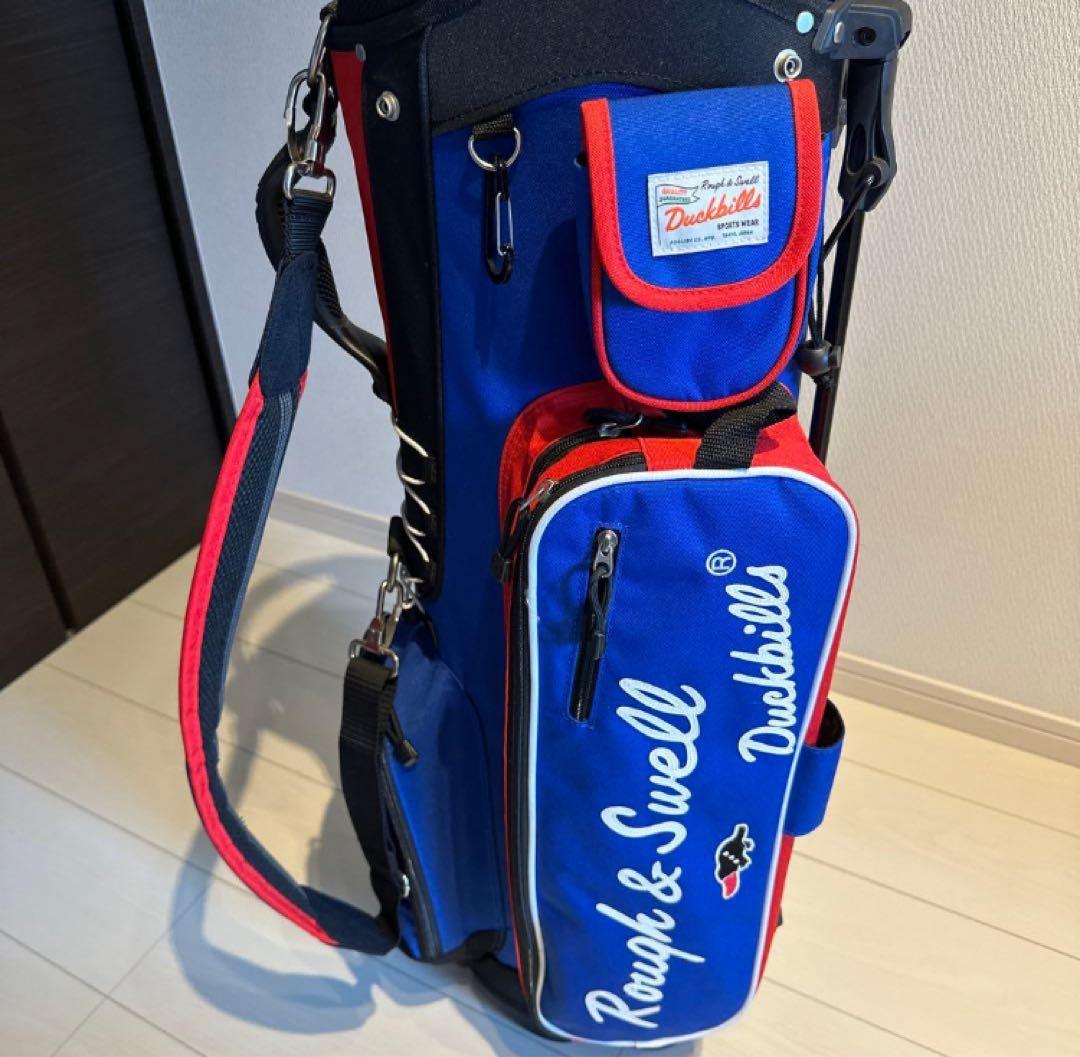 極美品‼️Rough & Swell キャディバッグ ヘッドカバーセット