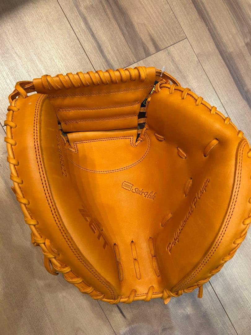 ZETT 硬式　捕手　キャッチャーミット　未使用