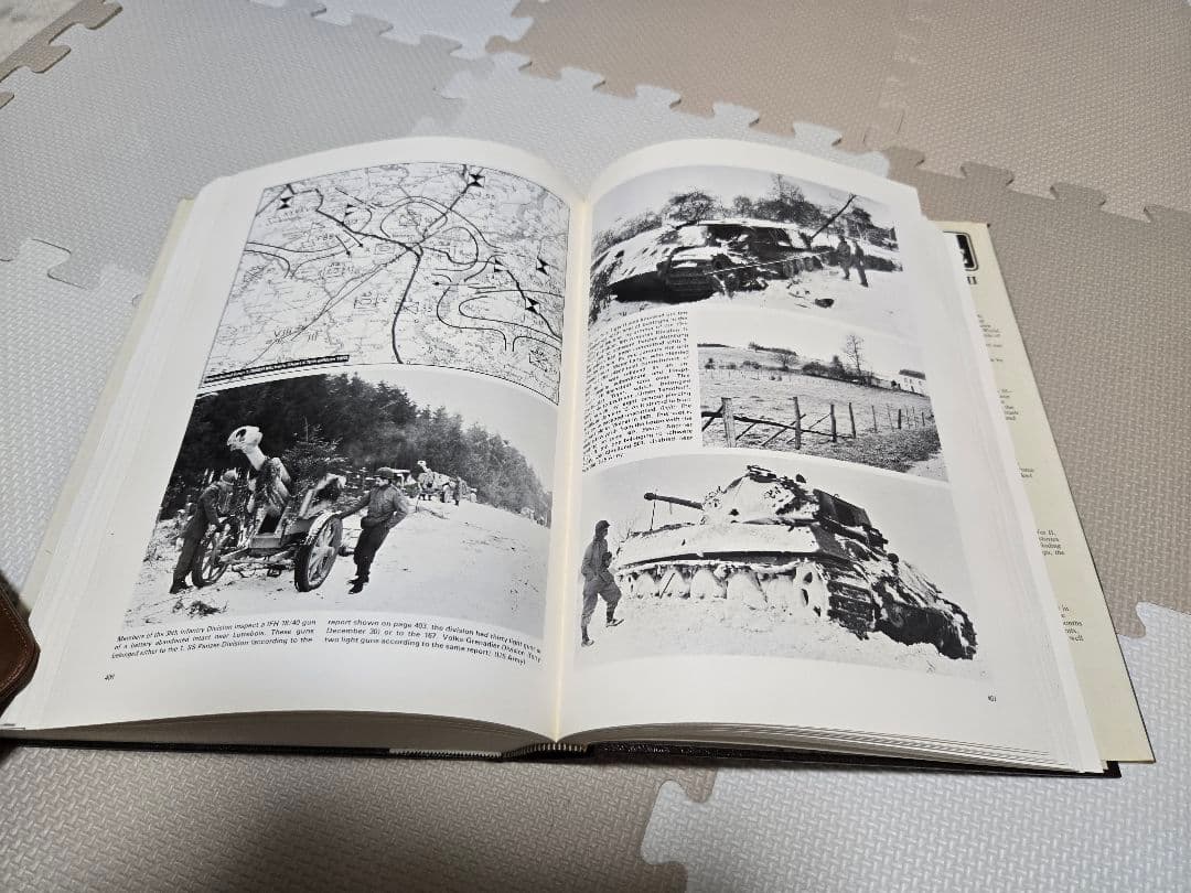 洋書 BATTLE OF THE BULGE THEN AND NOW