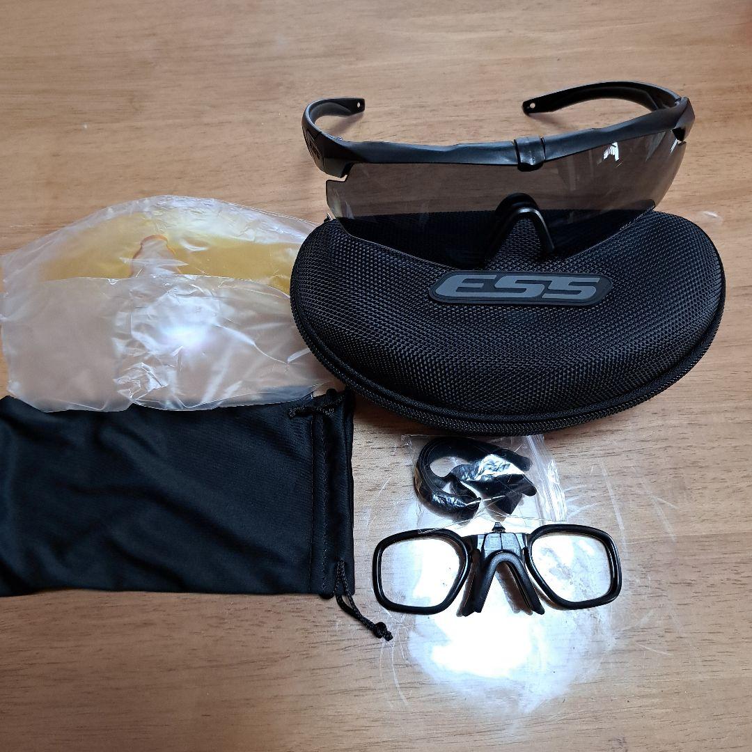 ESS スモークゴーグル　クロスボウ　 クリアレンズ付き