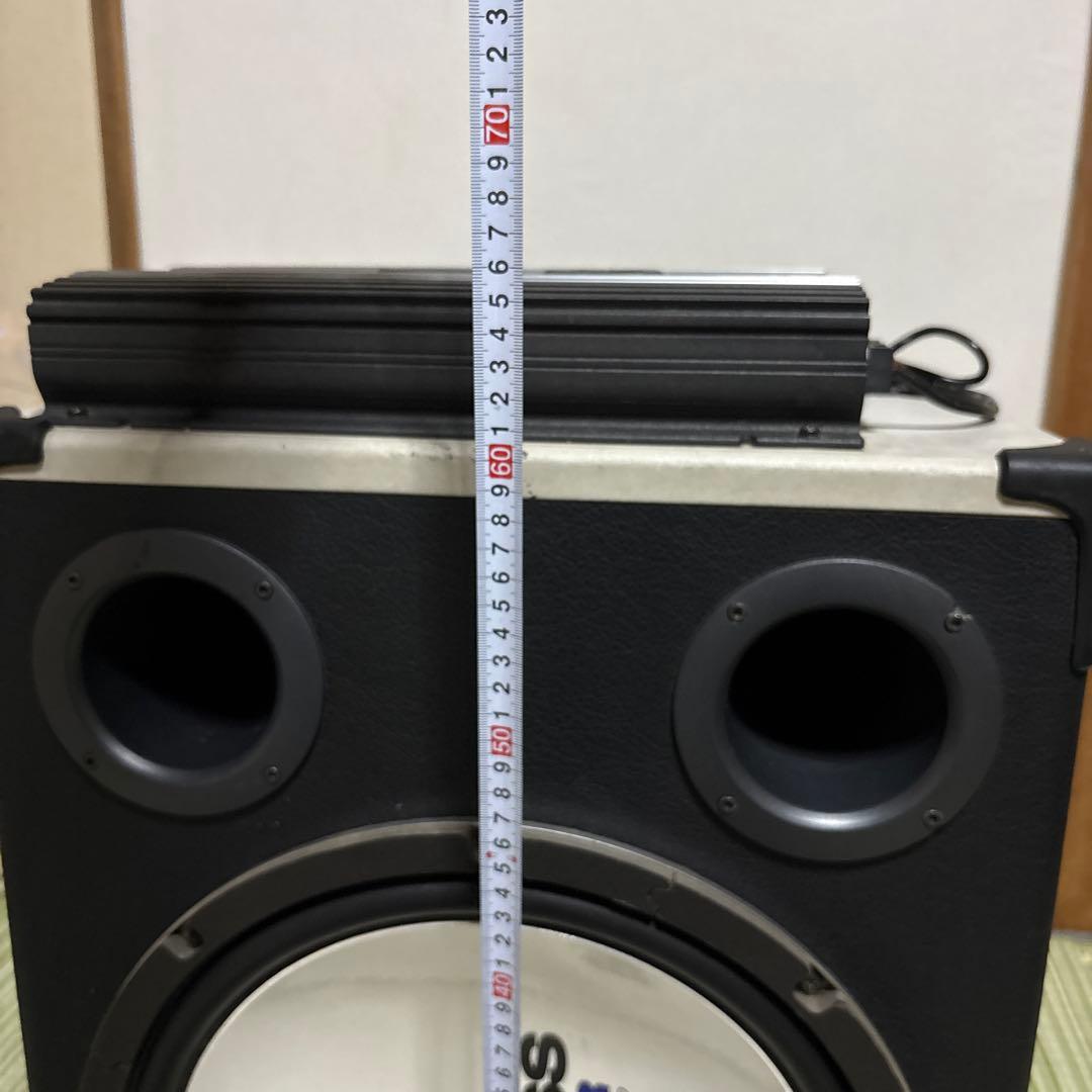 ALPINE ウーファー BASS VR1200 パワーアンプ　MRV-T757