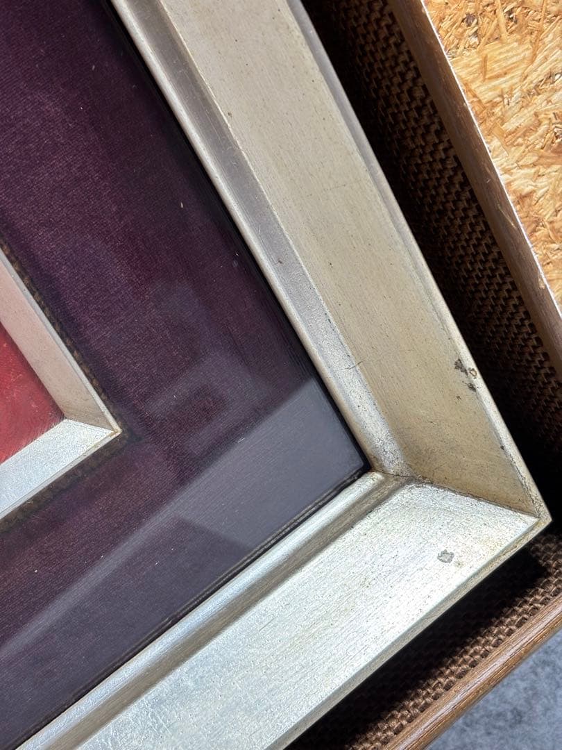 め*る様 油絵　田中忠雄 作　ばら　160サイズ