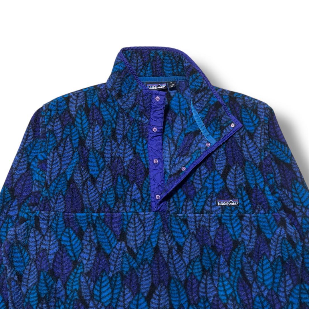 L 極美品 Patagonia パタゴニア 激レア S級状態 入手困難 リーフ柄