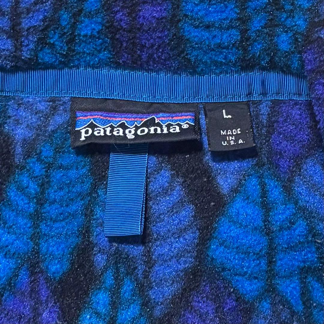 L 極美品 Patagonia パタゴニア 激レア S級状態 入手困難 リーフ柄