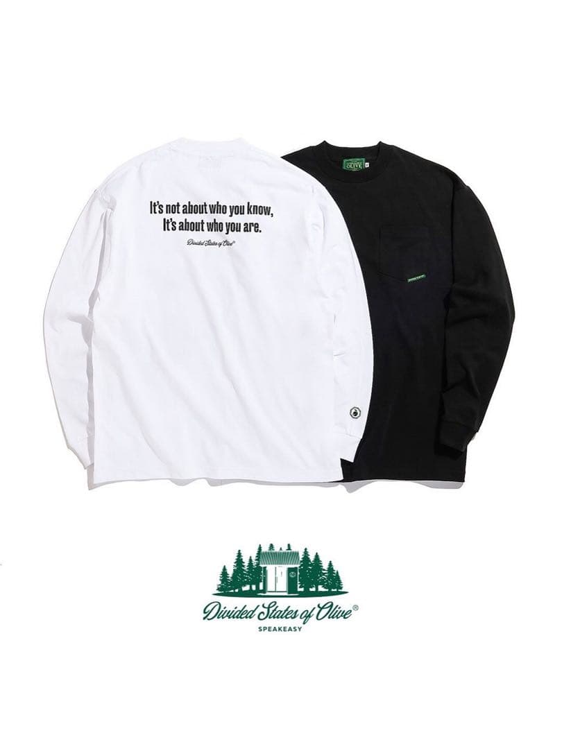 Divided States of Olive ポケット ロンT XL