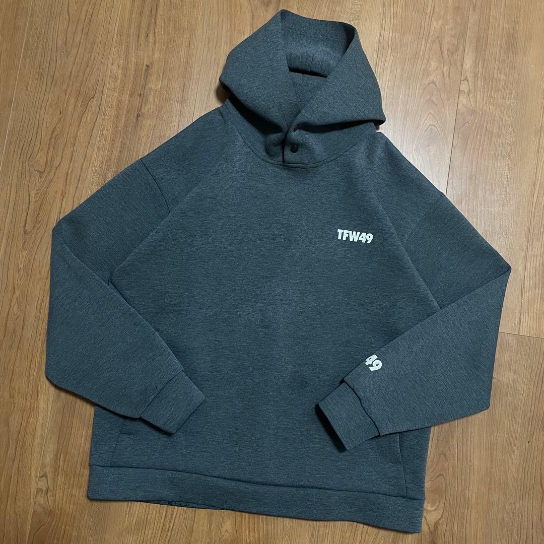 TFW49 パーカー　グレー　L ゴルフ　トレーナー　スウェット