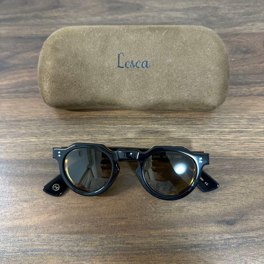 新品　Lesca LUNETIER CROWN　PANTO　8mm レスカ