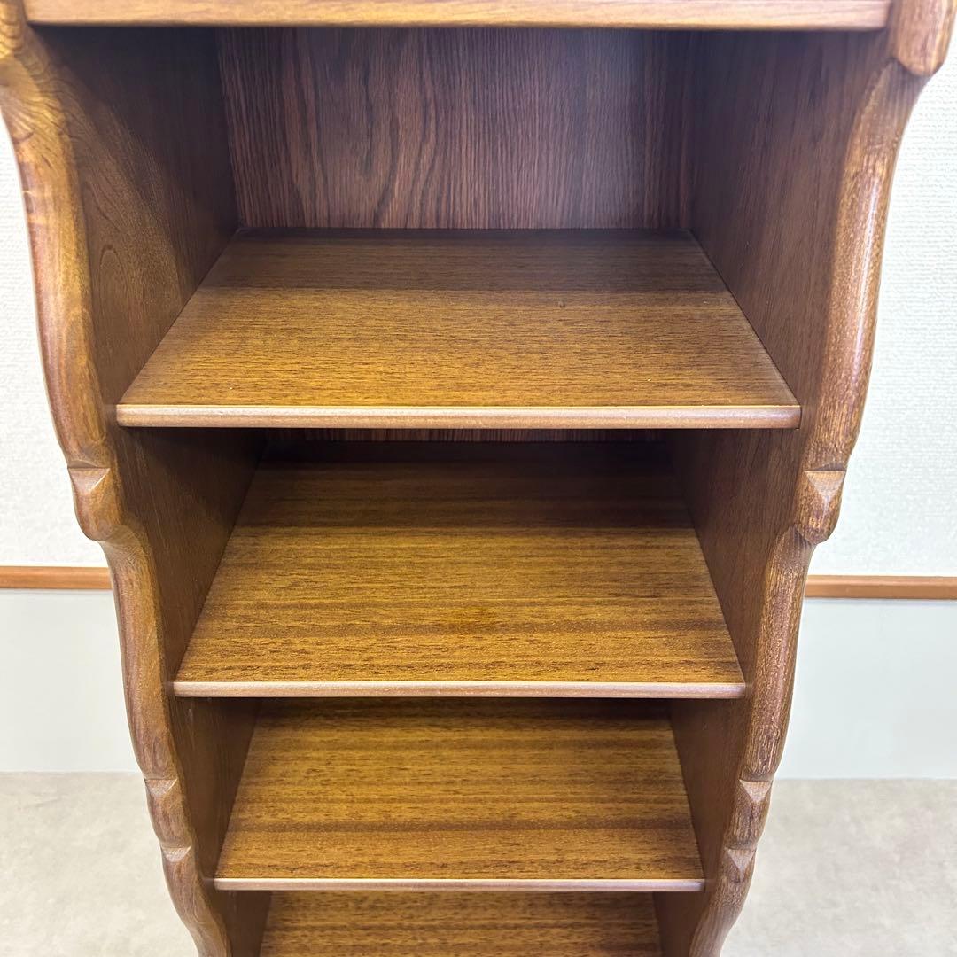 (k0)karimoku カリモク スリッパラック 家具 レトロ