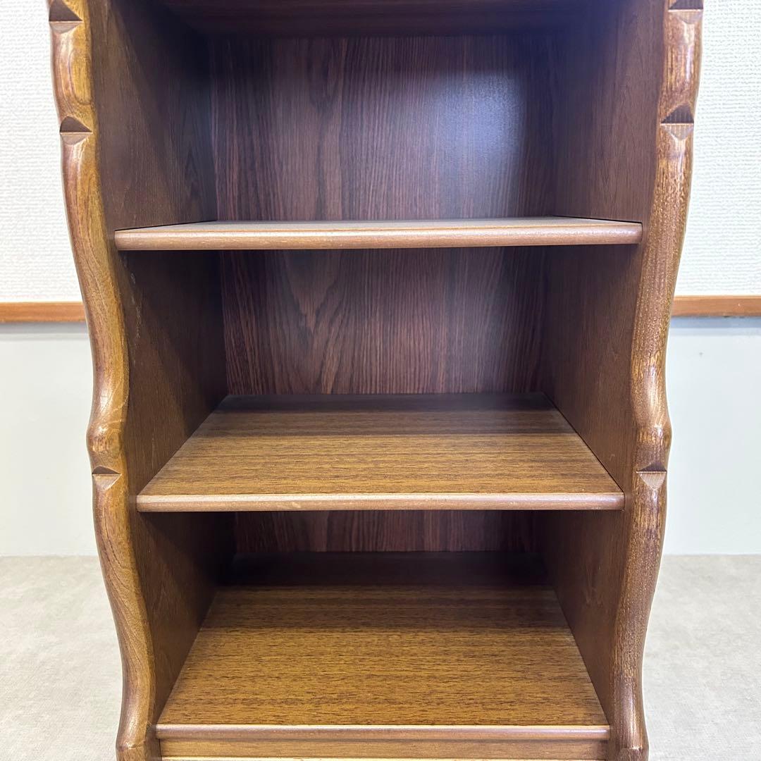 (k0)karimoku カリモク スリッパラック 家具 レトロ