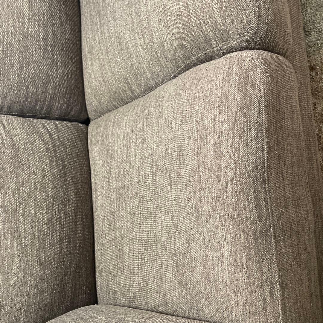 3/31までニトリ　ファブリック二人掛けソファ