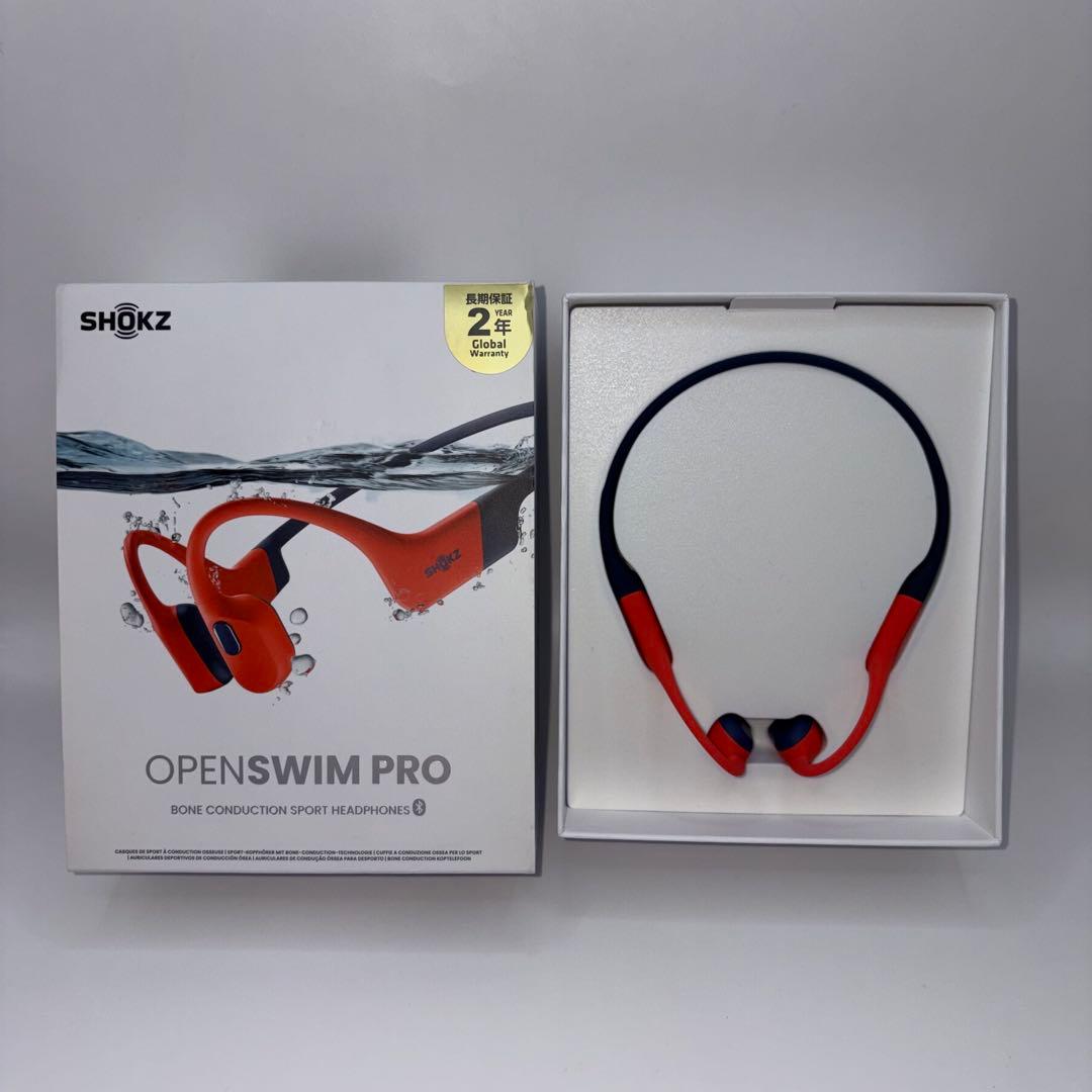 【美品】Shokz OpenSwim Pro S710 骨伝導イヤホン