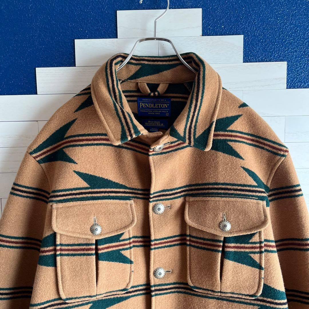 PENDLETON NATIVE JACKET ネイティブ柄 ジャケット L