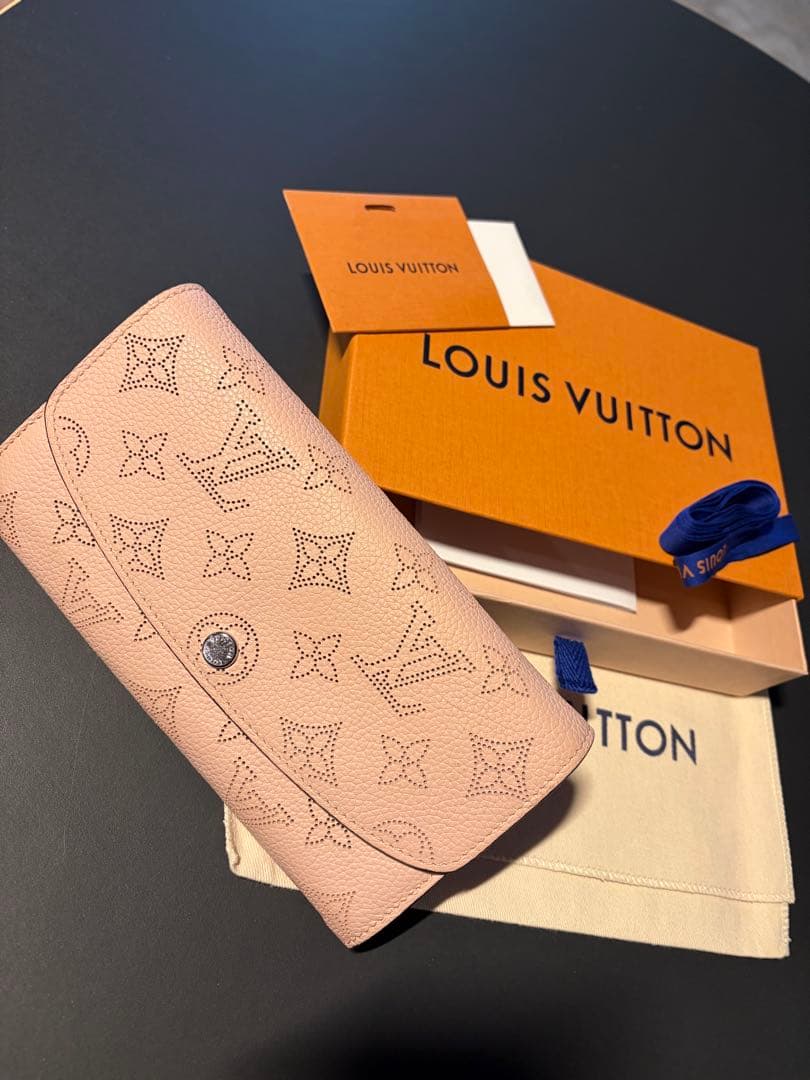 Louis Vuitton マヒナ ポルトフォイユイリス 長財布マグノリアピンク