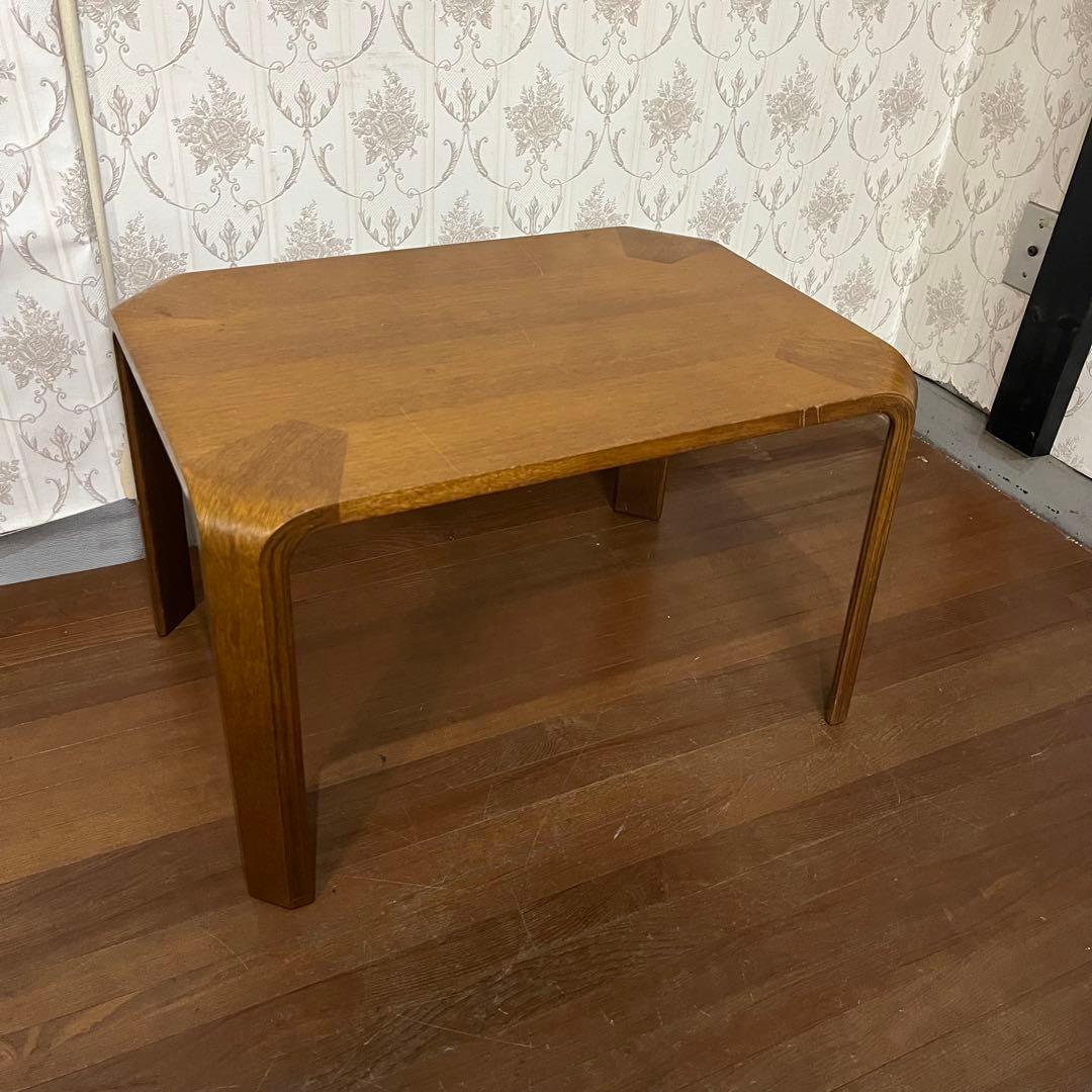 【アンティーク】天童木工 ローテーブル サイドテーブル コーヒーテーブル 古民家