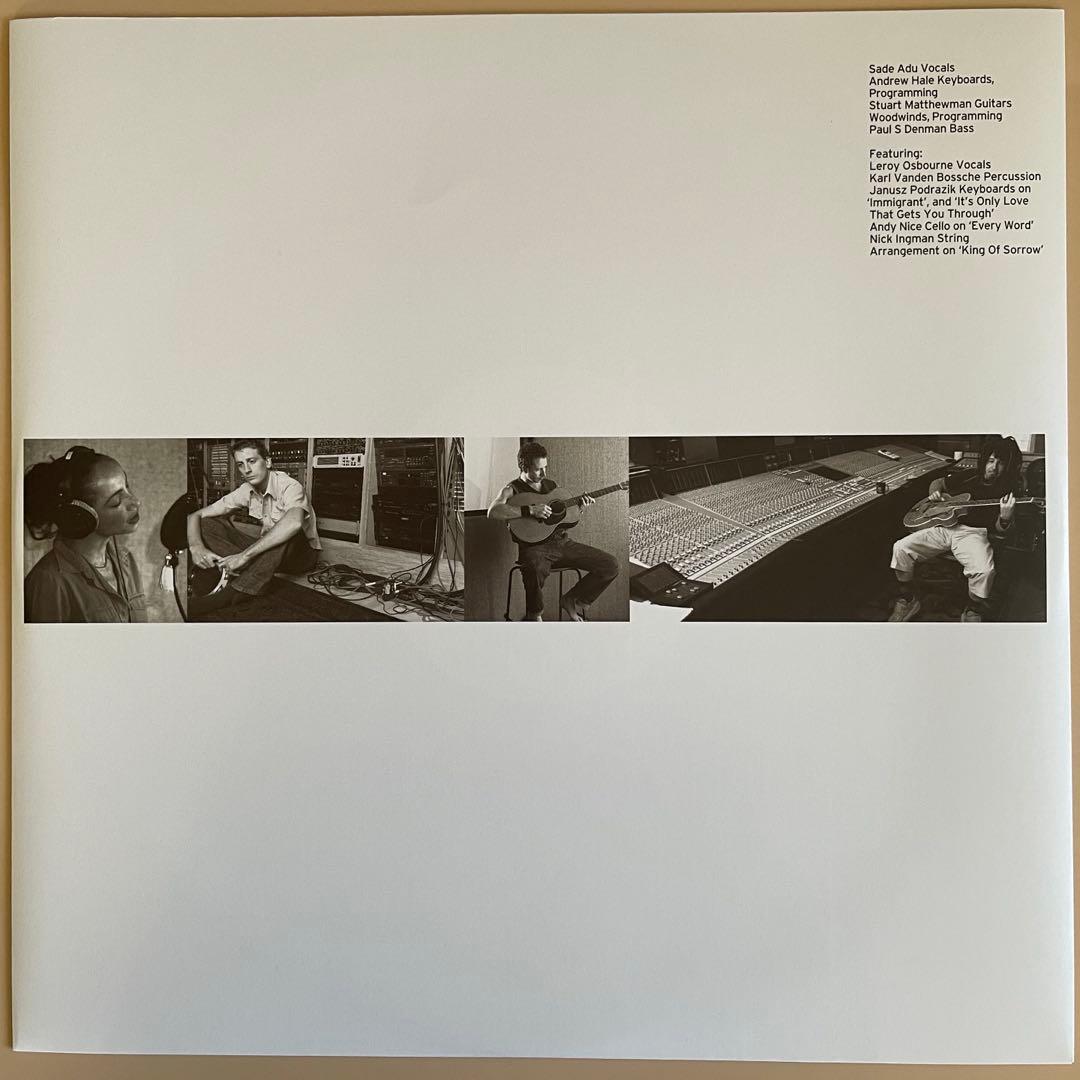 シャーデー　レコード　「Lovers Rock」