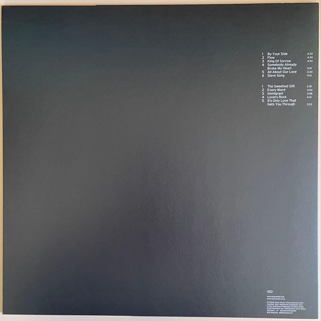 シャーデー　レコード　「Lovers Rock」