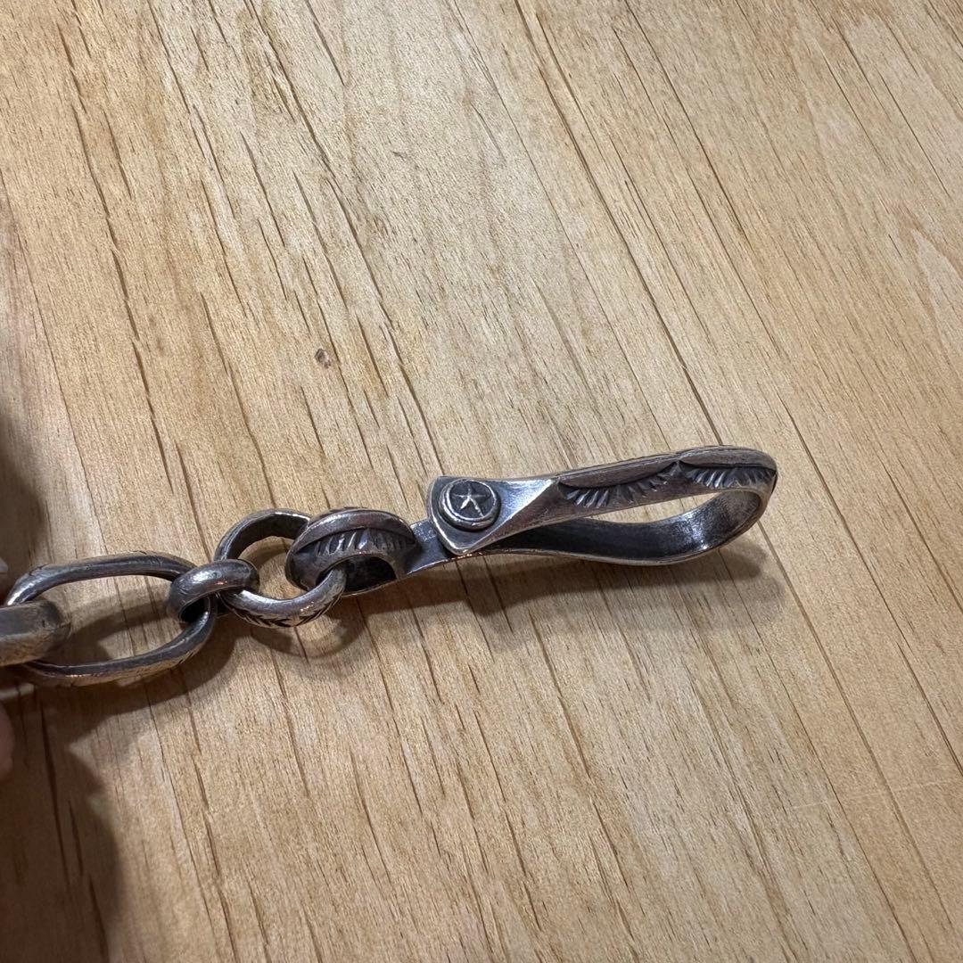 ⭐︎LUCKY JOHN ラッキージョン ウォレットチェーン シルバー