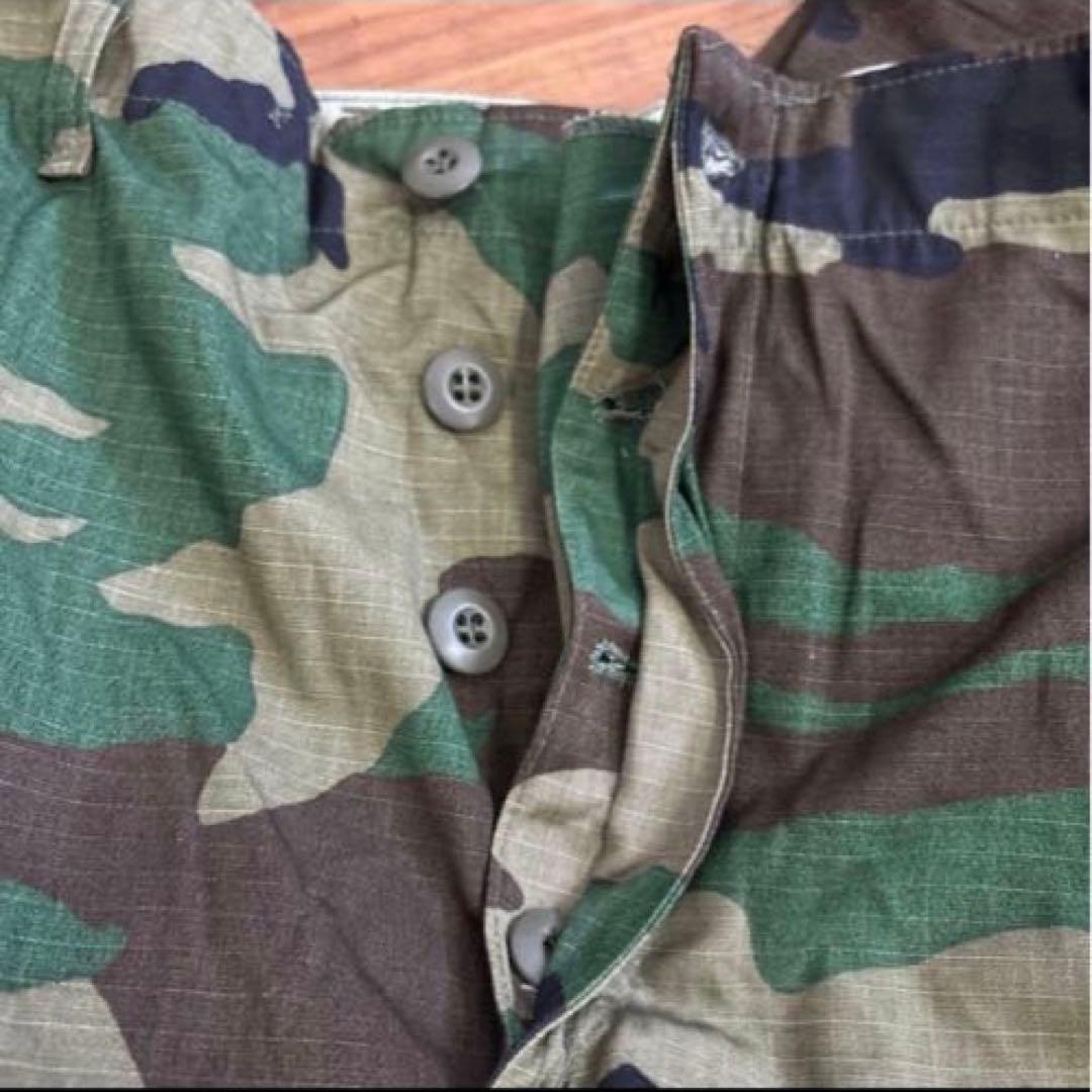 タグ付き　デッドストック　米軍 実物　WOODLAND M−SHORT 送料無料