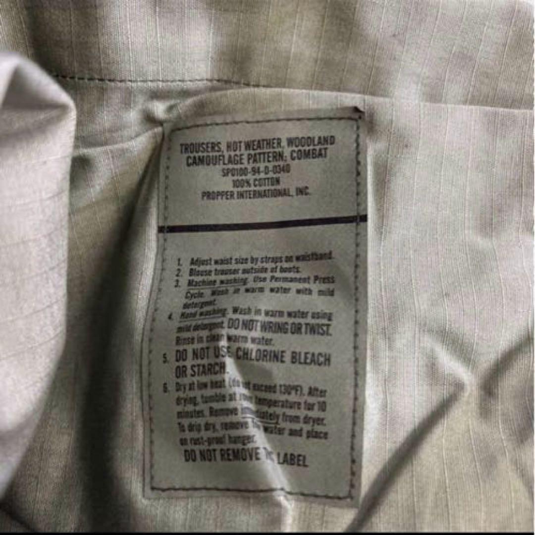 タグ付き　デッドストック　米軍 実物　WOODLAND M−SHORT 送料無料