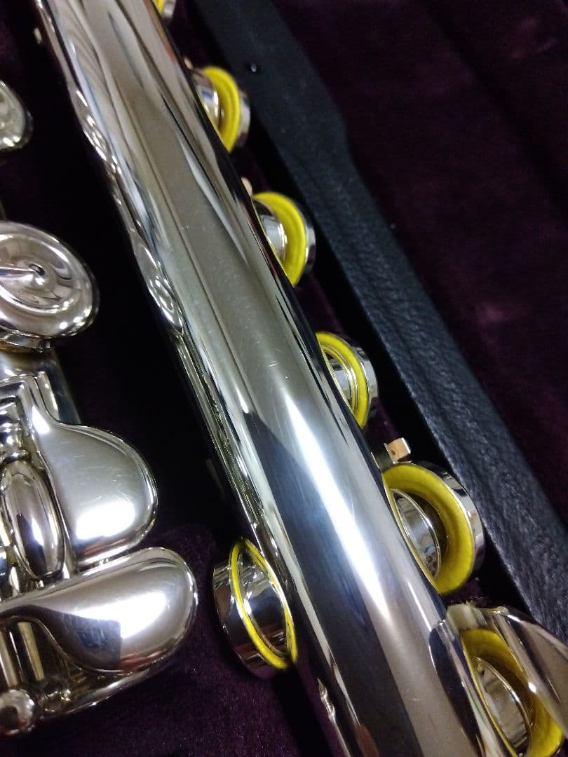 ローズ★YAMAHA フルート 517 本体 頭部管銀製