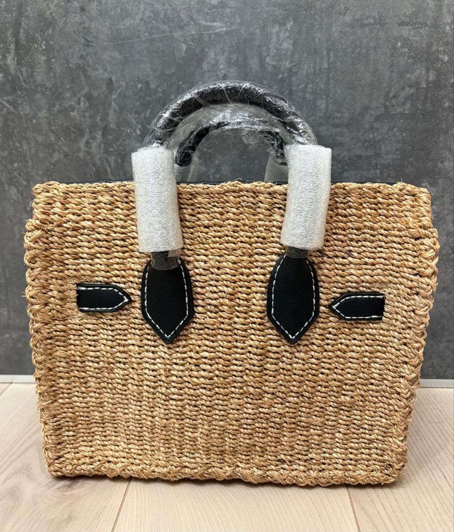 【新品未使用】SEA シー　かごバッグ　S スモール