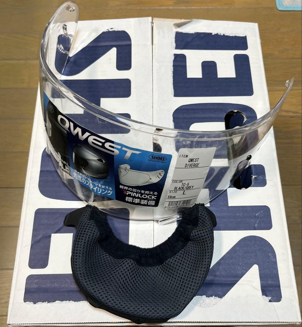 ショウエイ SHOEI QWEST DIVERGE フルフェイスヘルメット