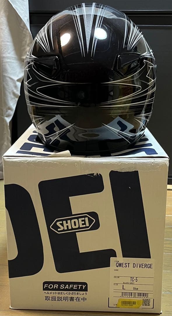 ショウエイ SHOEI QWEST DIVERGE フルフェイスヘルメット