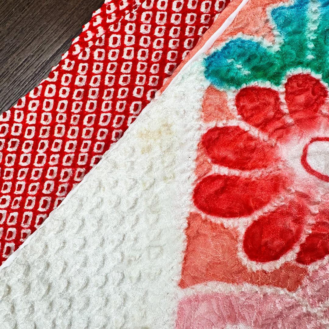 きものヱビス ■ 総絞り絵羽模様 七五三きもの 四つ身