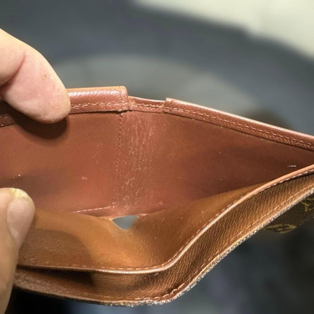 ⑦☆良品 ☆モノグラム♪マルコ☆2つ折り財布★ポケットあり