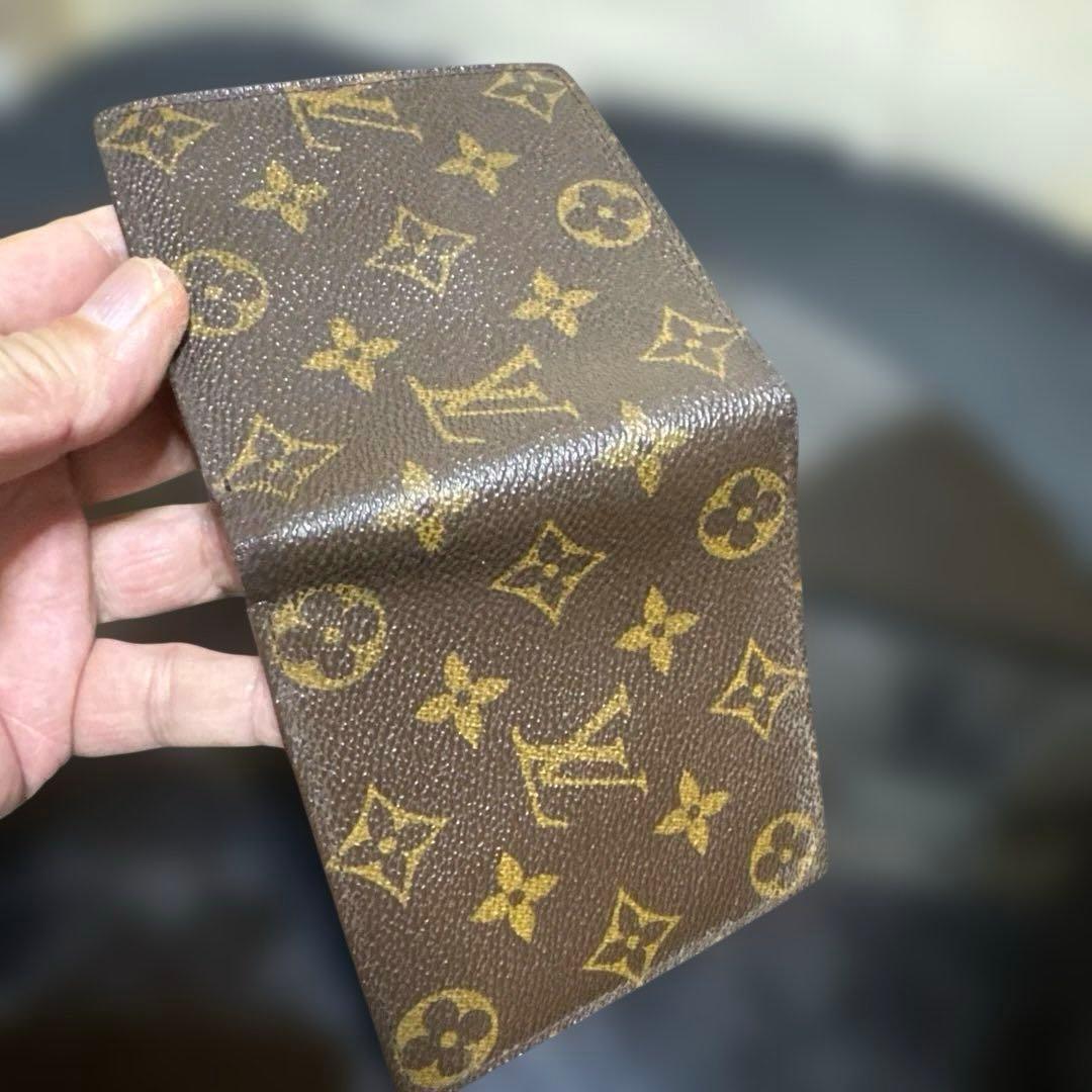 ⑦☆良品 ☆モノグラム♪マルコ☆2つ折り財布★ポケットあり