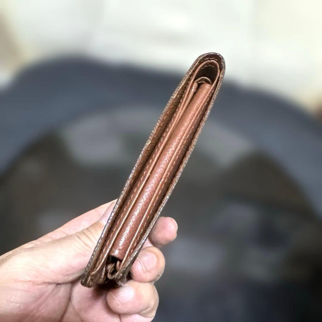 ⑦☆良品 ☆モノグラム♪マルコ☆2つ折り財布★ポケットあり