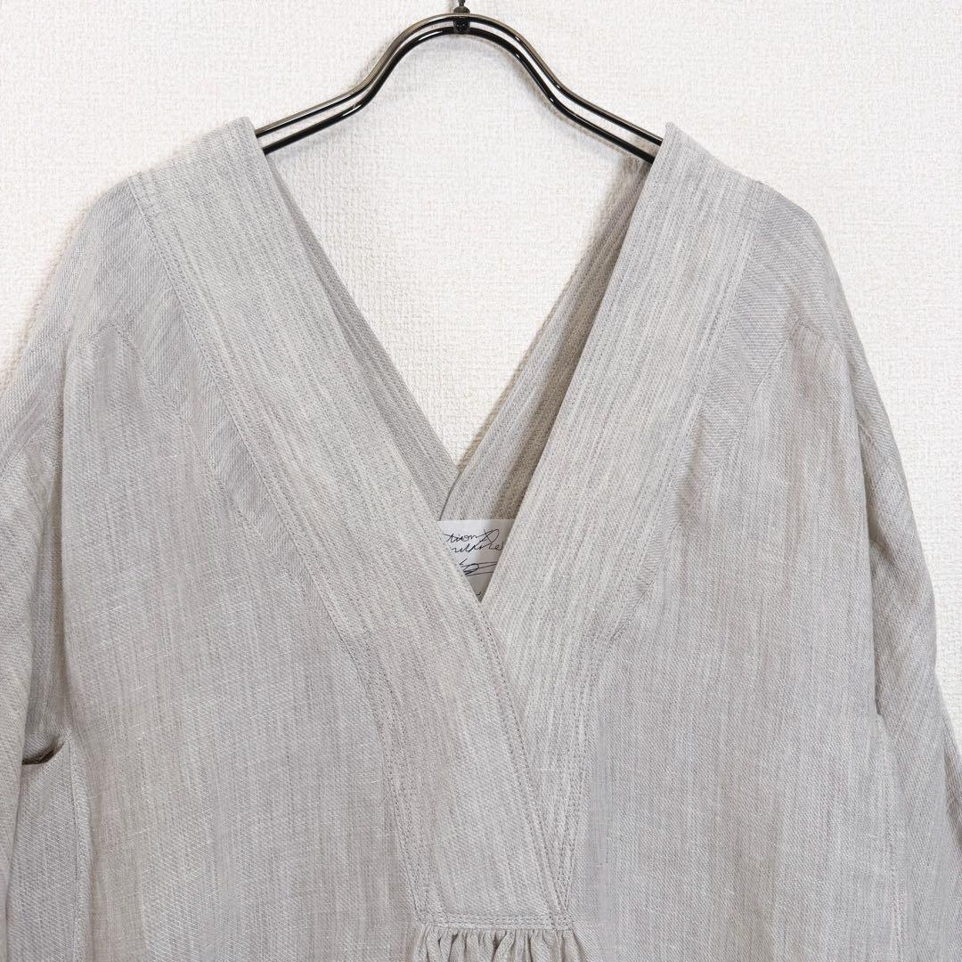 Chaos カオス アルパカリネンカフカワンピース ナチュラル